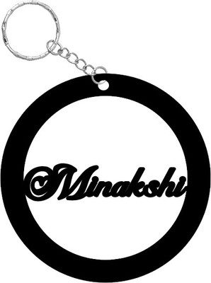 SY Gifts SYG Minakshi Name Keychain 621 Key Chain