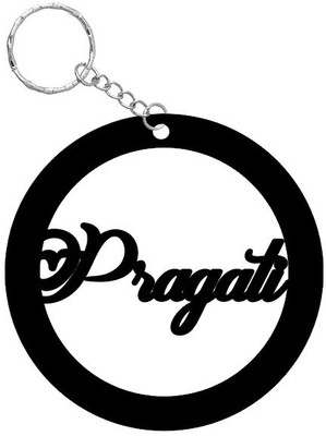 SY Gifts SYG Pragati Name Keychain 421 Key Chain