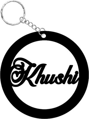 SY Gifts SYG Khushi Name Keychain 677 Key Chain