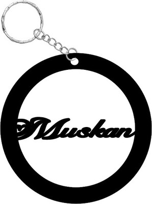 SY Gifts SYG Muskan Name Keychain 601 Key Chain