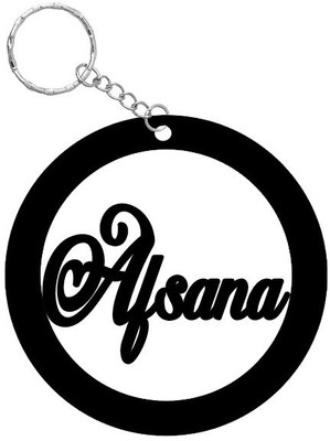 SY Gifts SYG Afsana Name Keychain 1693 Key Chain