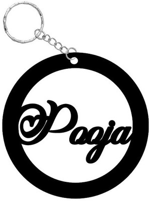 SY Gifts SYG Pooja Name Keychain 133 Key Chain