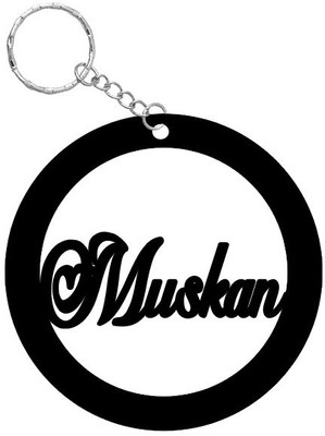 SY Gifts SYG Muskan Name Keychain 1703 Key Chain