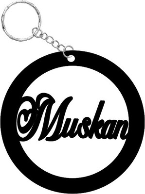SY Gifts SYG Muskan Name Keychain 1405 Key Chain
