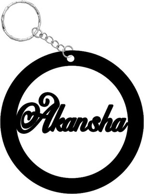 SY Gifts SYG Akansha Name Keychain 781 Key Chain