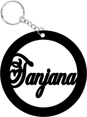 SY Gifts SYG Sanjana Name Keychain 1388 Key Chain