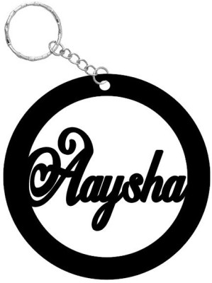 SY Gifts SYG Aaysha Name Keychain 1658 Key Chain