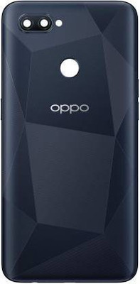 Purplesavvy Oppo A12 Back Panel(Black)