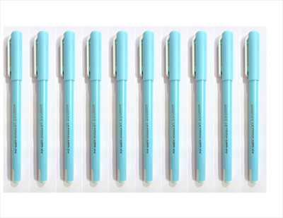 UNOMAX Ultron NEO 2X Ball Pen Blue Ink Ball Pen(Pack of 10, Ink Color - Blue)