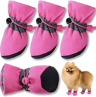 KUTKUT Shoes for Dog(Pink)