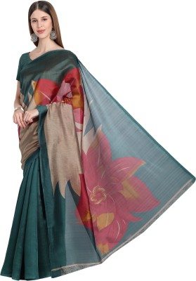 VCREATION Self Design Bhagalpuri Art Silk Saree(Multicolor)