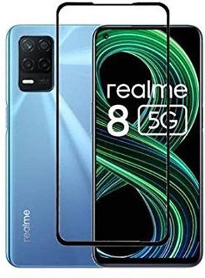 TESPARK Edge To Edge Tempered Glass for Realme 8 5G(Pack of 1)