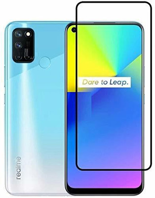 FIVE-O Edge To Edge Tempered Glass for REALME C17(Pack of 1)