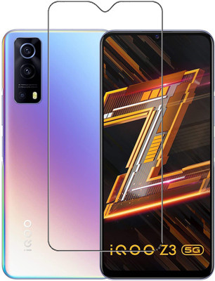 VIGHNAD Tempered Glass Guard for IQOO Z6 5G(Pack of 1)