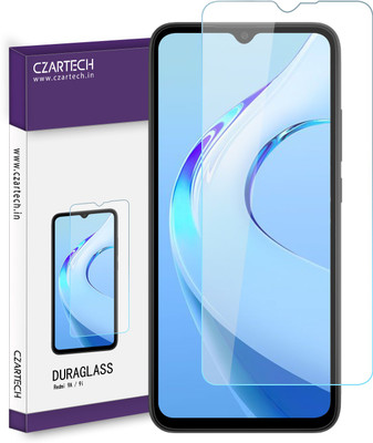 CZARTECH Tempered Glass Guard for Mi Redmi 9A, Redmi 9i, Poco C3, Poco M2(Pack of 1)