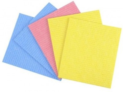 Sheenuu kitchen cleaning cloth for all surfaces Scrub Sponge, Sponge Wipe, Scrub Pad(Medium, Pack of 5)