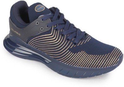 COLUMBUS CHAMPION-NAVYGOLD Running Shoes For Men(Navy)