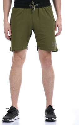Pepe Jeans Solid Men Green Regular Shorts