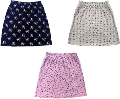KAYU Printed Girls Regular Multicolor Skirt