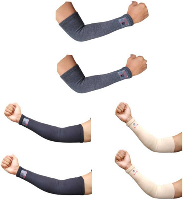 Glitter Non Slip Moisture Wicking Arm Sleeve for Riding/Cricket/Sun Protector/Running Arm Support