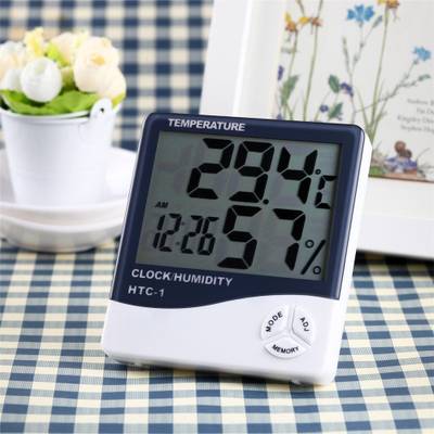 thermomate digital Room Thermometer with Humidity Incubator Meter HTC-1 Thermometer