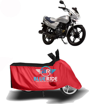 BLOERIDE Two Wheeler Cover for LML(Freedom DX, Red, Black)