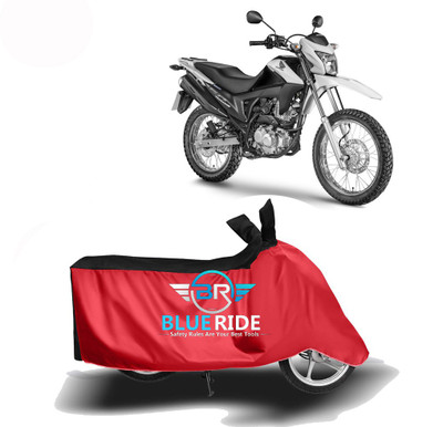 BLOERIDE Two Wheeler Cover for Honda(NXR 160, Red, Black)