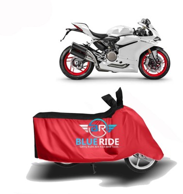 THE REAL ARV Waterproof Two Wheeler Cover for Ducati(899 Panigale, Red, Black)