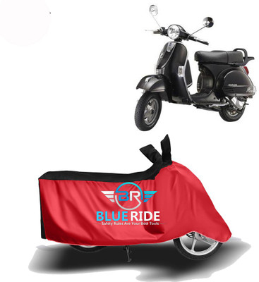 BLUERDE Two Wheeler Cover for LML(Star Euro, Red, Black)