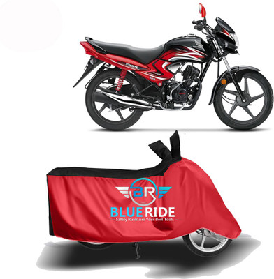 THE REAL ARV Waterproof Two Wheeler Cover for Honda(Dream, Red, Black)