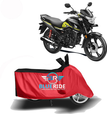BLORIDE Two Wheeler Cover for Honda(SP125, Red, Black)