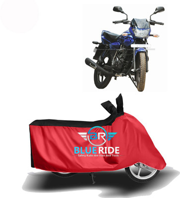 BLORIDE Two Wheeler Cover for Bajaj(XCD 135, Red, Black)