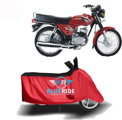 BLORIDE Two Wheeler Cover for TVS(Max, Red, Black)