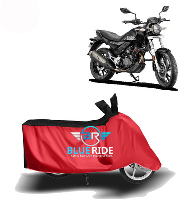 BLOERIDE Two Wheeler Cover for Hero(Xpulse 200T, Red, Black)