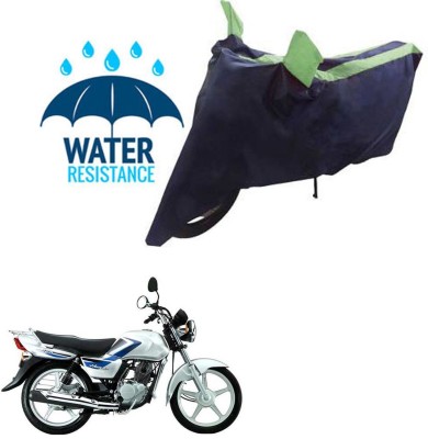 RONISH Waterproof Two Wheeler Cover for Suzuki(Heat, Black, Green)