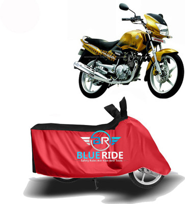 BLOERIDE Two Wheeler Cover for Yamaha(Gladiator Graffitti, Red, Black)