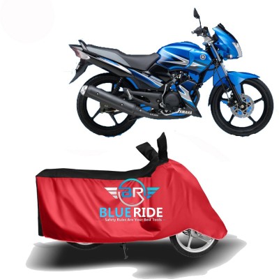 BLORIDE Two Wheeler Cover for Yamaha(Gladiator SS, Red, Black)