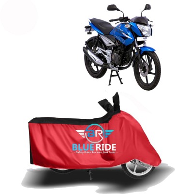 BLOERIDE Two Wheeler Cover for Bajaj(XCD 125cc, Red, Black)