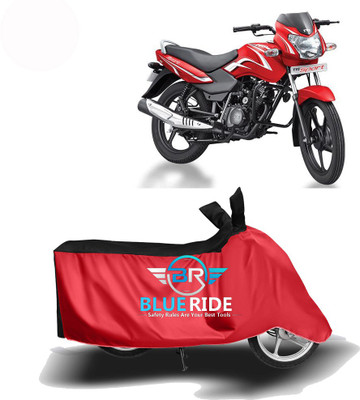 BLOERIDE Two Wheeler Cover for TVS(Sport, Red, Black)