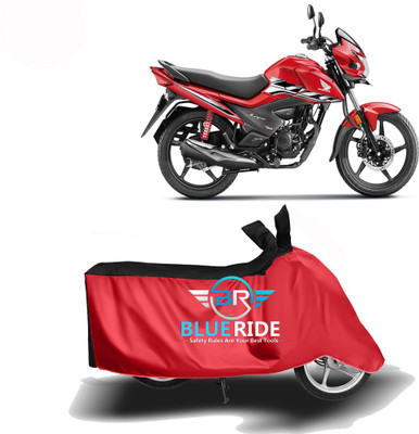 BLORIDE Two Wheeler Cover for Honda(Livo, Red, Black)