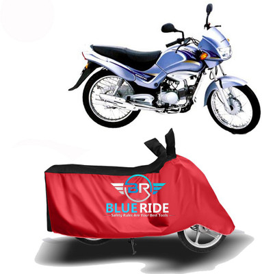 BLUERDE Two Wheeler Cover for Kinetic(GF Lazer, Red, Black)