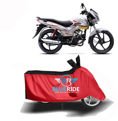 BLORIDE Two Wheeler Cover for Mahindra(Centuro NXT, Red, Black)