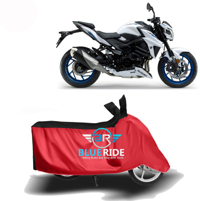 BLORIDE Two Wheeler Cover for Suzuki(GSX-S750, Red, Black)