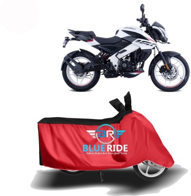 BLOERIDE Two Wheeler Cover for Bajaj(Pulsar NS 160, Red, Black)