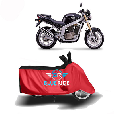 BLUERDE Two Wheeler Cover for Hyosung(Comet, Red, Black)
