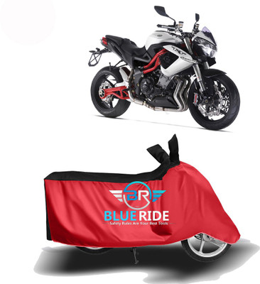 BLOERIDE Two Wheeler Cover for Benelli(TNT R, Red, Black)
