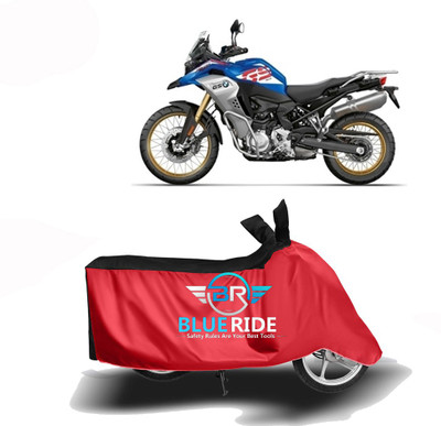 BLORIDE Two Wheeler Cover for BMW(F 850 GS, Red, Black)