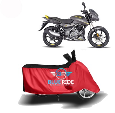 THE REAL ARV Waterproof Two Wheeler Cover for Bajaj(Pulsar 150, Red, Black)