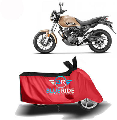 BLOERIDE Two Wheeler Cover for Hero(MotoCorp XPulse 200T, Red, Black)