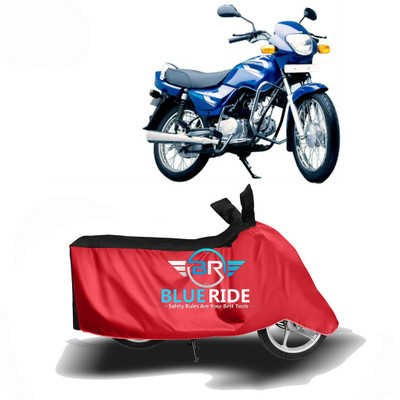 BLORIDE Two Wheeler Cover for TVS(Centra, Red, Black)